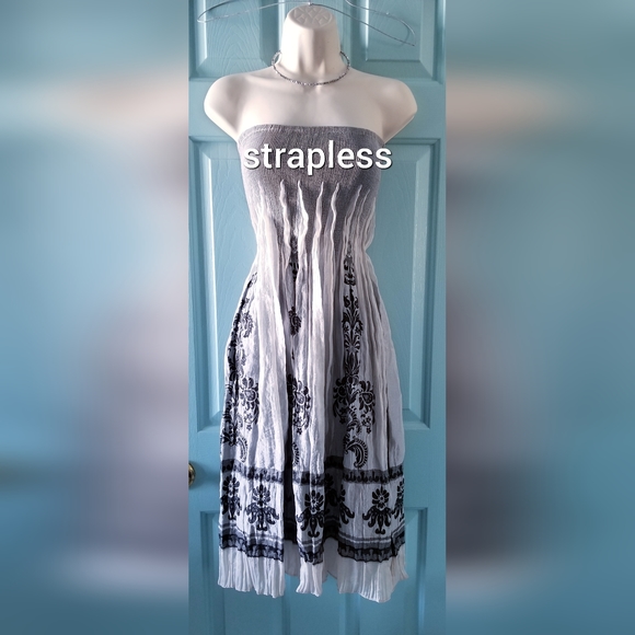 Lapis Convertible Dress Skirt - Picture 2 of 9